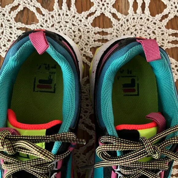 Women’s Sz. 9.5 Fila Oakmont TR Lace-Up Athletic Shoes Sneakers 80’s/90’s Retro - Picture 6 of 8